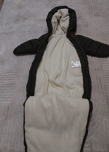 Siyah Fermuarlı Bebek Tulumu - Görsel 2