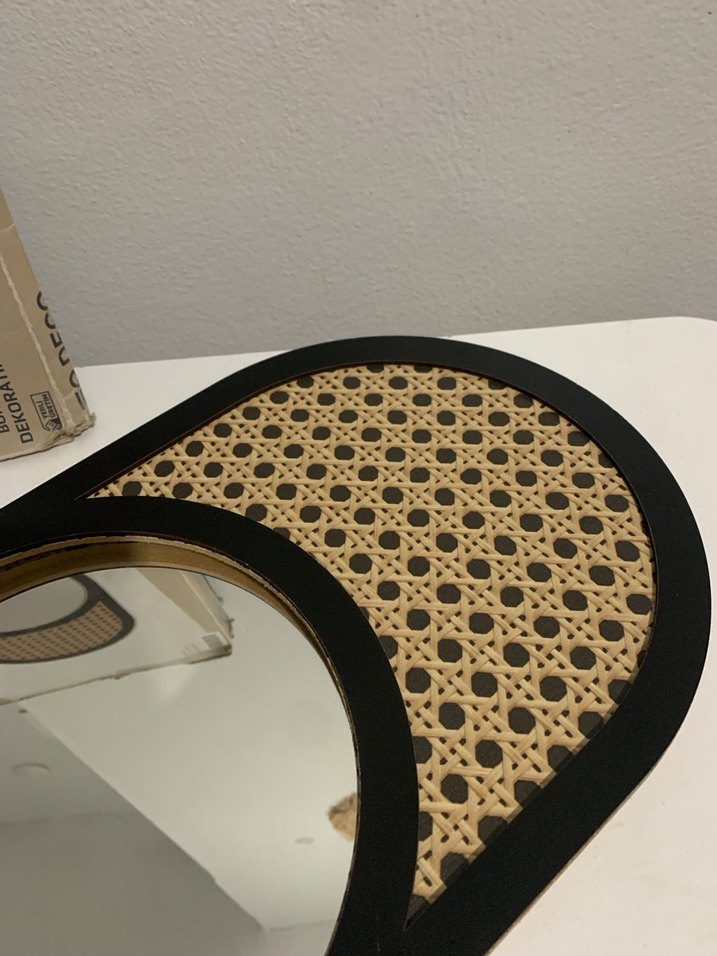 Bej ve Siyah Kedi Aksesuarı Ayna - Görsel 3