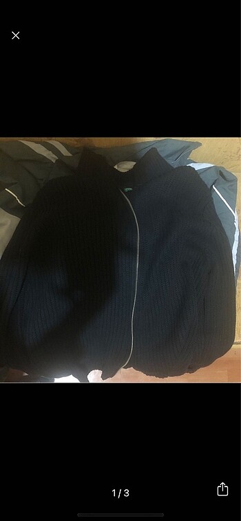 BENETTON ETİKETLİ SIFIR TRİKO HIRKA