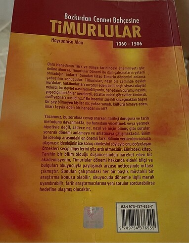 TİMURLULAR KİTABI