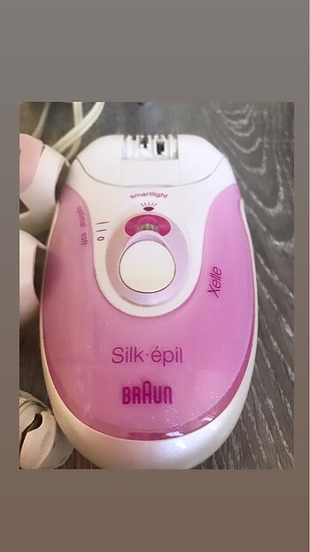 Braun marka az kullanılmış epilasyon aleti