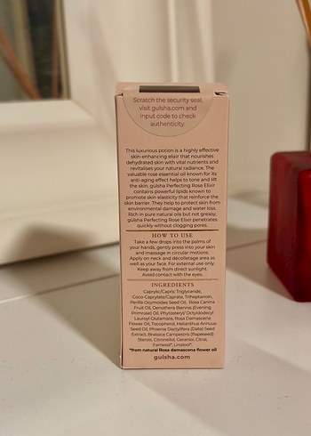Beden Gülsha Perfecting Rose Elixir