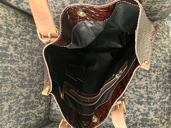 Ajda Deri Kol Çantası - Görsel 3