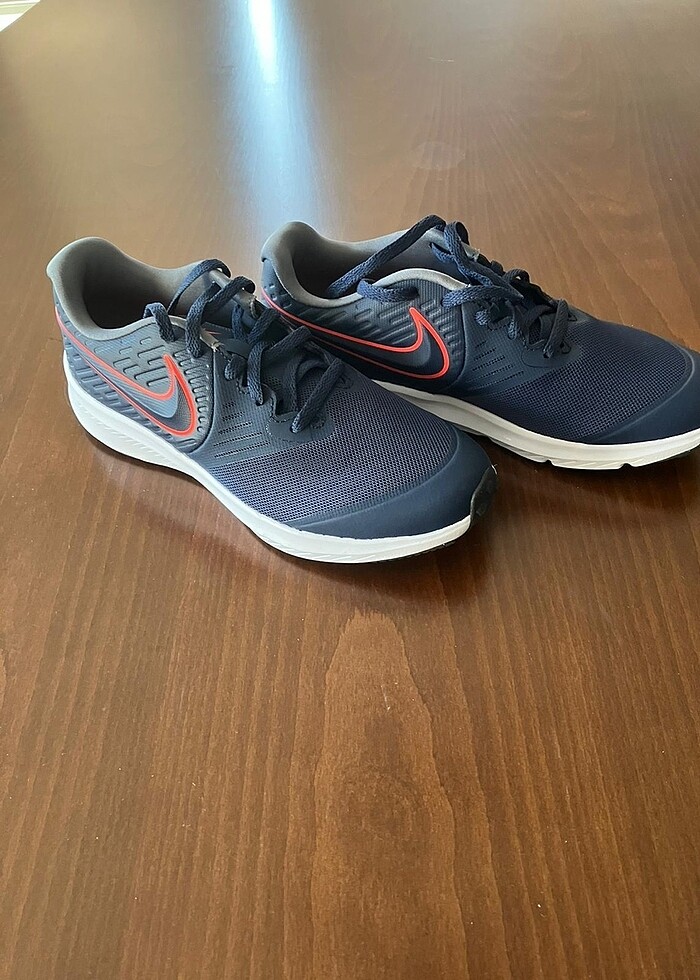 Nike Lacivert Spor Ayakkabı - Görsel 2