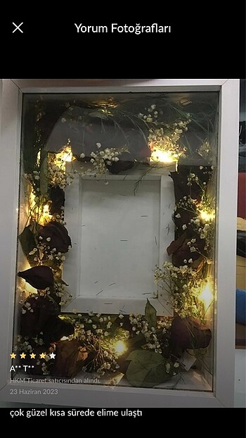 Ahşap resim çerçevesi