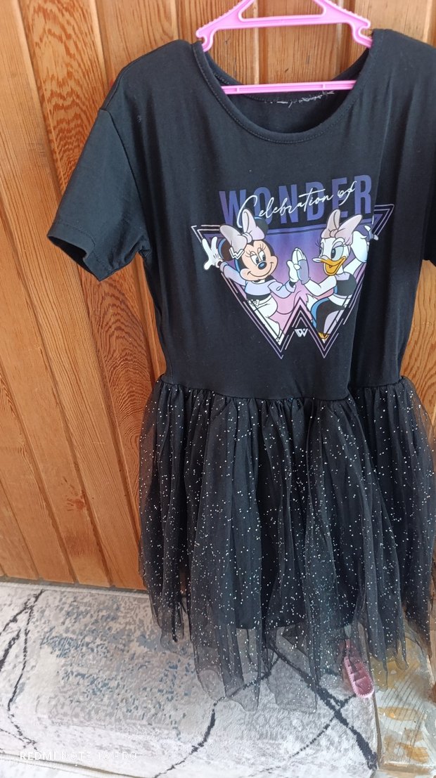 Lcw Çocuk Siyah Tül Elbise - Görsel 2