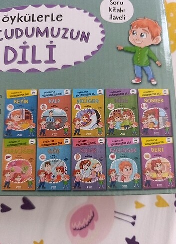 Öykülerle vücudumuzun dili seti - Görsel 3