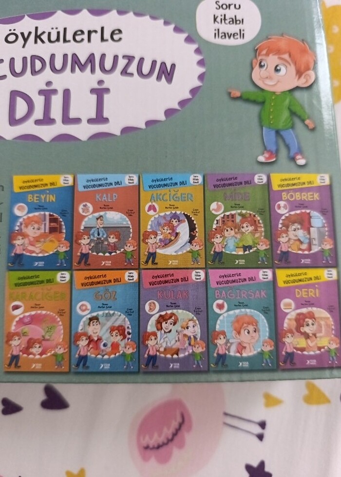 Öykülerle vücudumuzun dili seti - Görsel 3