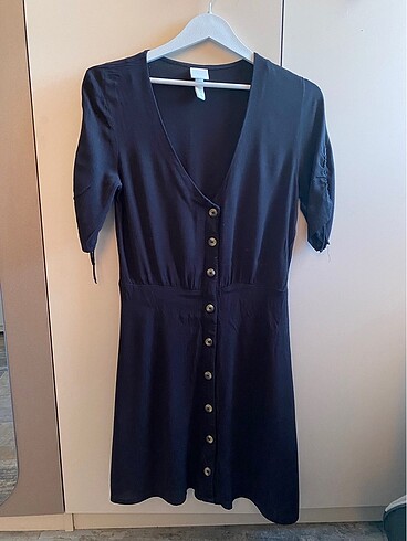 H&M Siyah Elbise