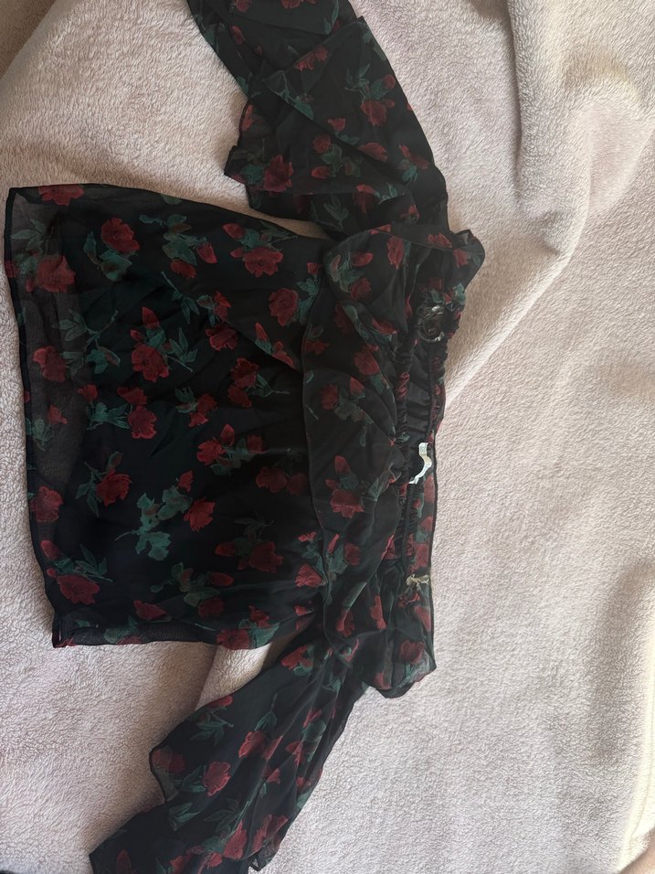 omzu açık bluz - Görsel 2