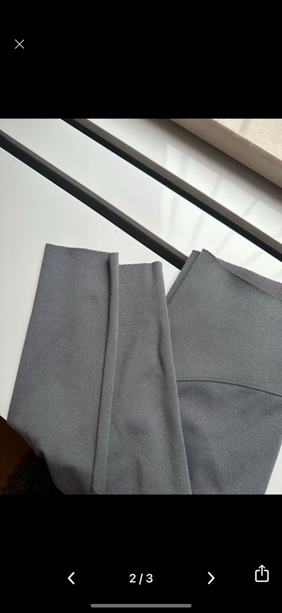 Oysho Gri Kadın Tayt - Görsel 5