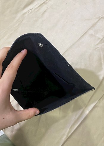 Beden gri Renk Parlak Gri Deri Kadın Clutch Çanta