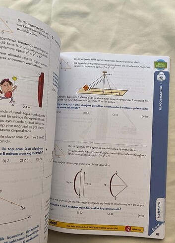 Tonguç Akademi 8. Sinif LGS Test Kitabı Matematik