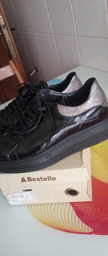 38 Beden siyah Renk Kadın sneaker