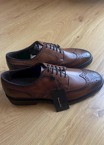 Kahverengi Deri Klasik Erkek Ayakkabı - Görsel 3