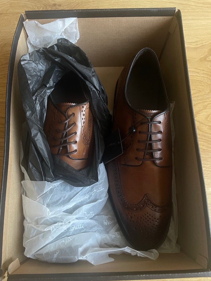 Kahverengi Deri Klasik Erkek Ayakkabı - Görsel 4