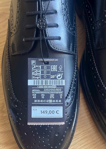 Siyah Deri  Erkek Klasik Ayakkabı - Görsel 5