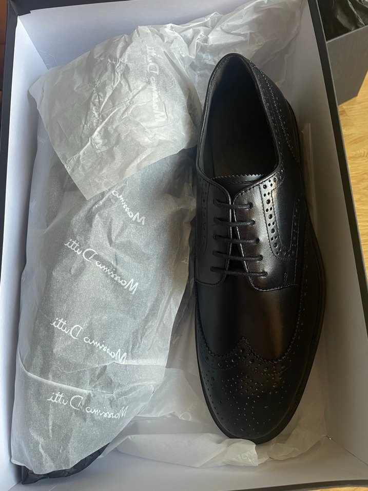 Siyah Deri  Erkek Klasik Ayakkabı - Görsel 4