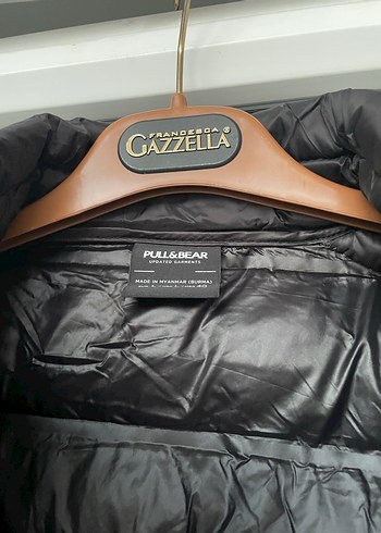 Fermuarlı Siyah Erkek Midi Mont - Görsel 2