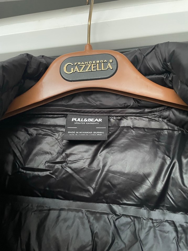 Fermuarlı Siyah Erkek Midi Mont - Görsel 2