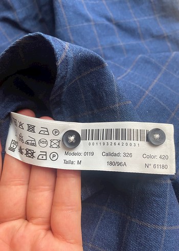 Massimo dutti erkek uzun kollu ekose Gömlek - Görsel 2