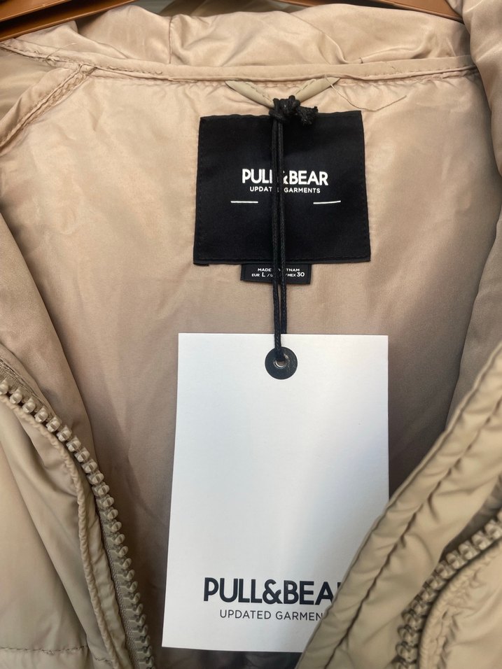 Pull and bear kışlık orjinal mont - Görsel 5