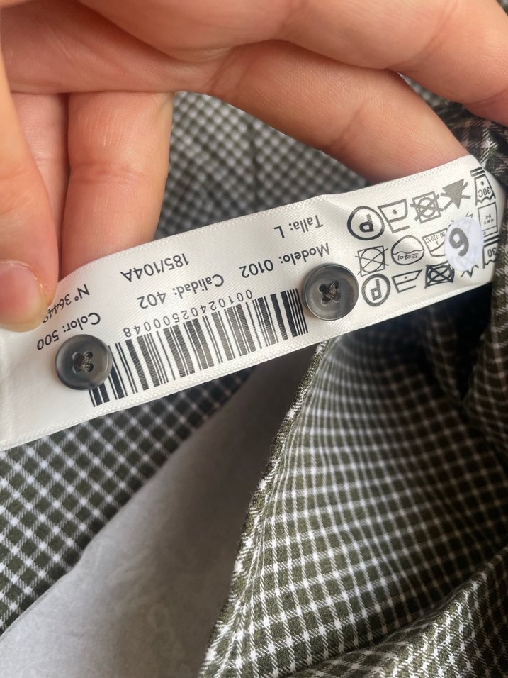 Massimo Dutti Kareli Uzun Kollu Pamuklu Erkek Gömlek - Görsel 3