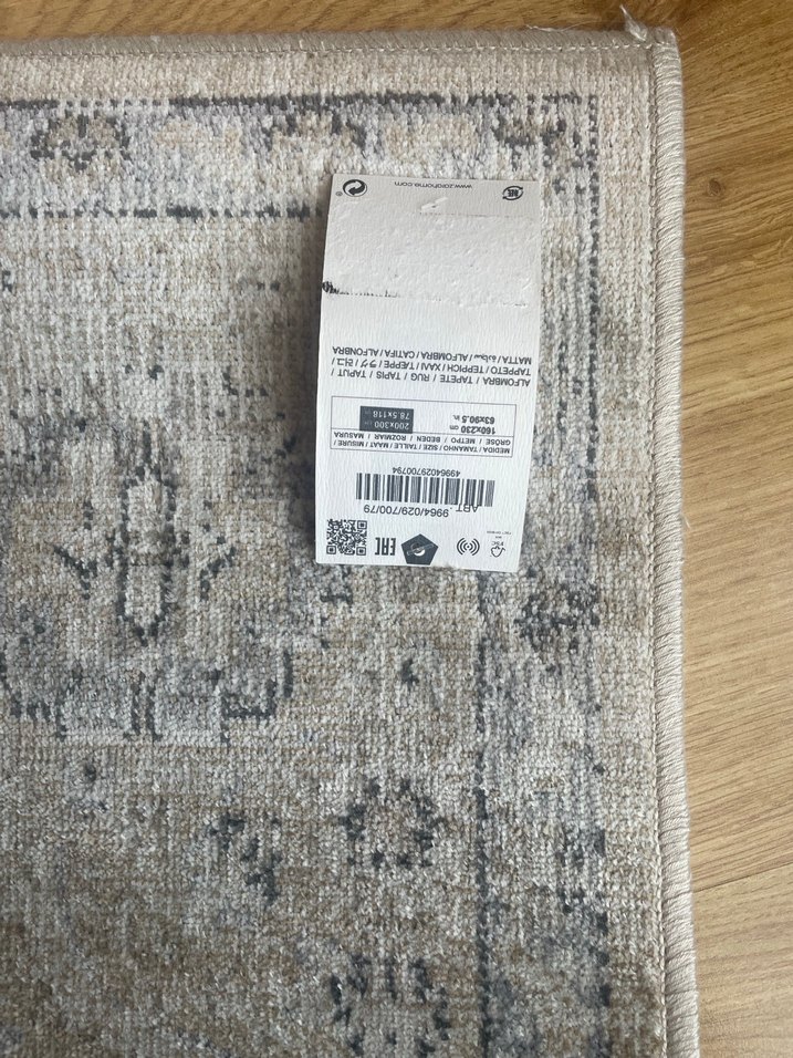 Zara home vintage halı - Görsel 3
