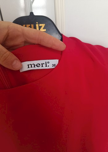 Kadın Kırmızı Uzun Kollu Salaş Gömlek - Görsel 3