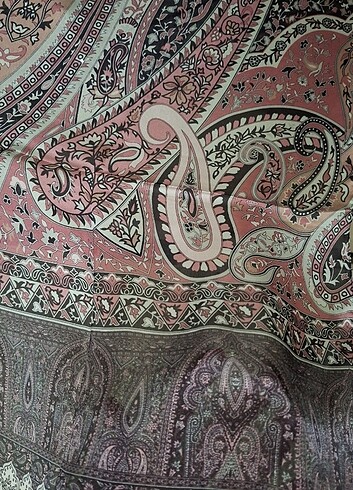 HİNT İPEK ETRO DESEN - Görsel 6