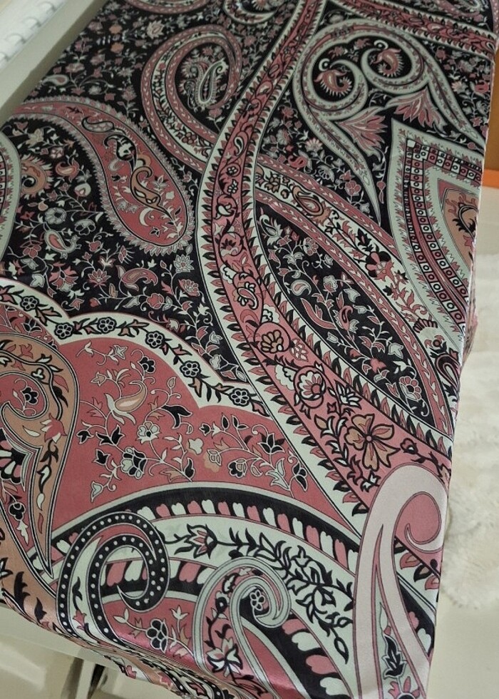 HİNT İPEK ETRO DESEN - Görsel 5