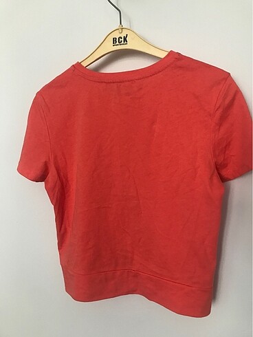 xs Beden çeşitli Renk Koton crop