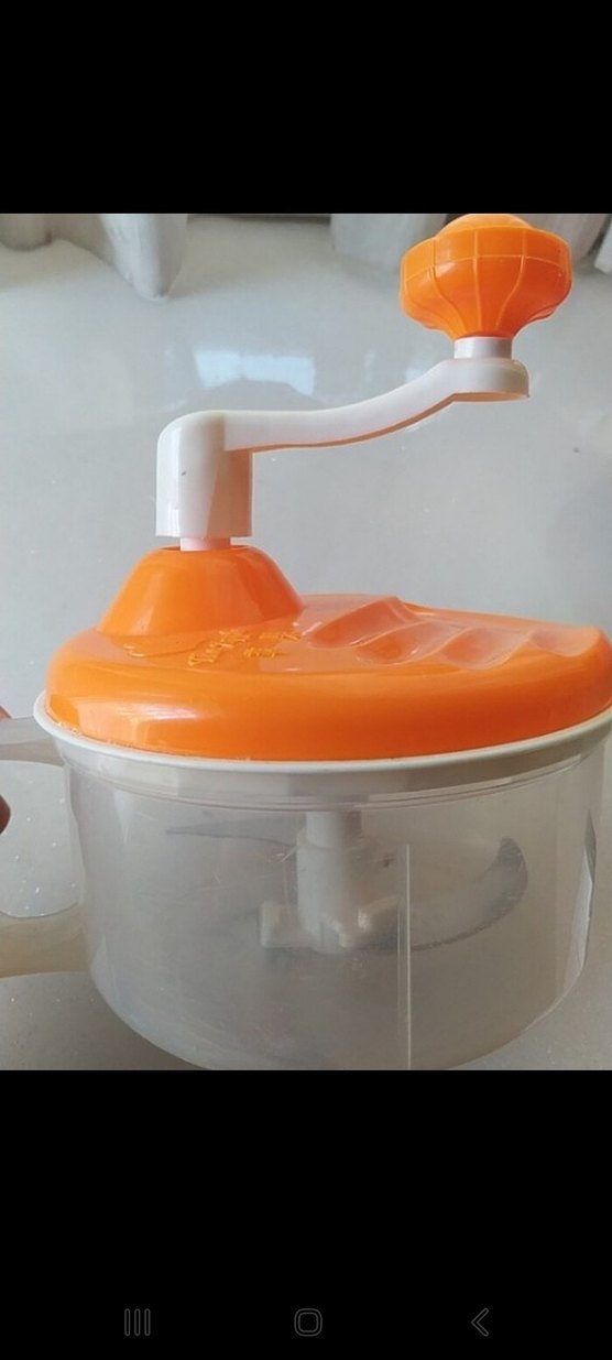 Turuncu Plastik Mutfak Doğrayıcı - Görsel 2