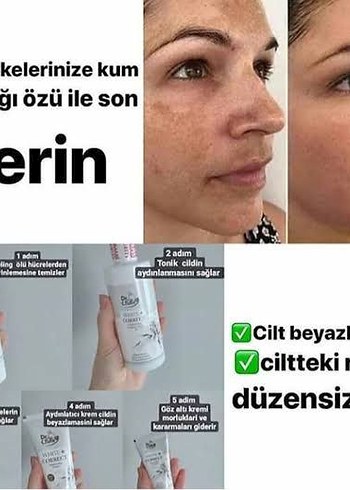 Cilt Aydınlatıcı Krem Öncesi ve Sonrası - Görsel 2