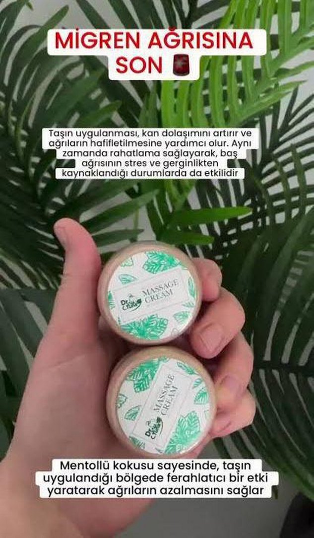 Ahşap Kapaklı Masaj Kremi - Görsel 3