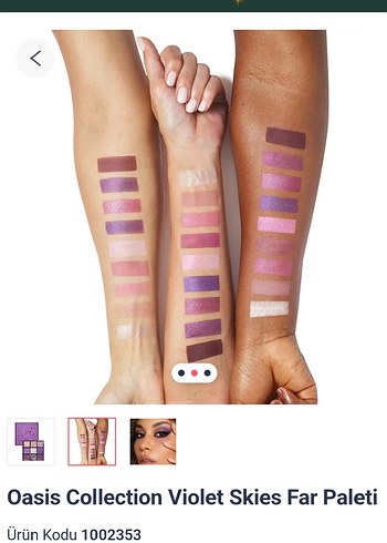 Oasis Collection Violet Skies Far Paleti Mor Tonlarda - Görsel 3