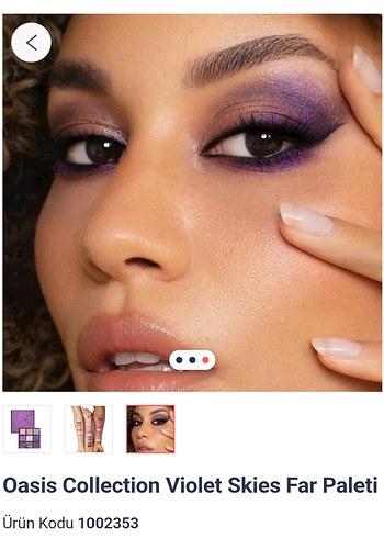 Oasis Collection Violet Skies Far Paleti Mor Tonlarda - Görsel 2