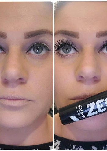 Siyah Maskara - Uzun ve Dolgun Kirpikler - Görsel 2