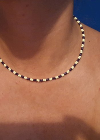 American Vintage Bohem Çok Renkli Minimalist Kadın Kolye