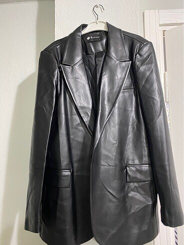 DERİ BLAZER CEKET