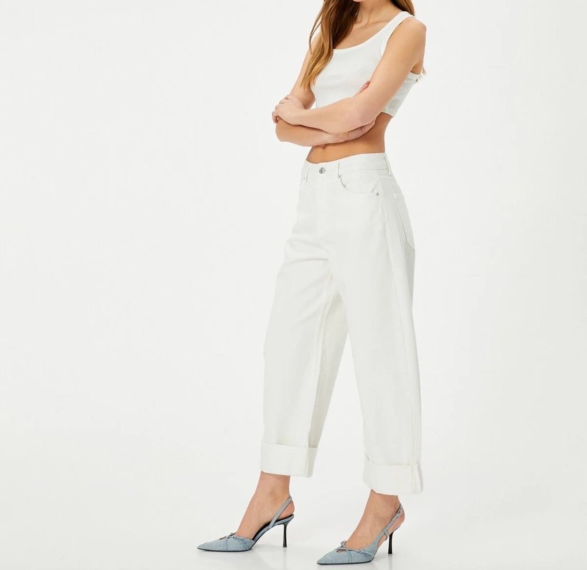 Beyaz Pantolon - Görsel 2