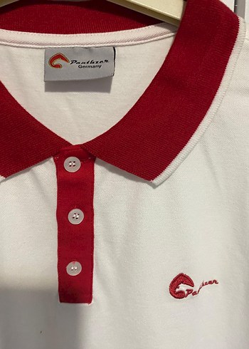 Sass&Bide Kırmızı Yaka Detaylı Beyaz Erkek Polo Tişört