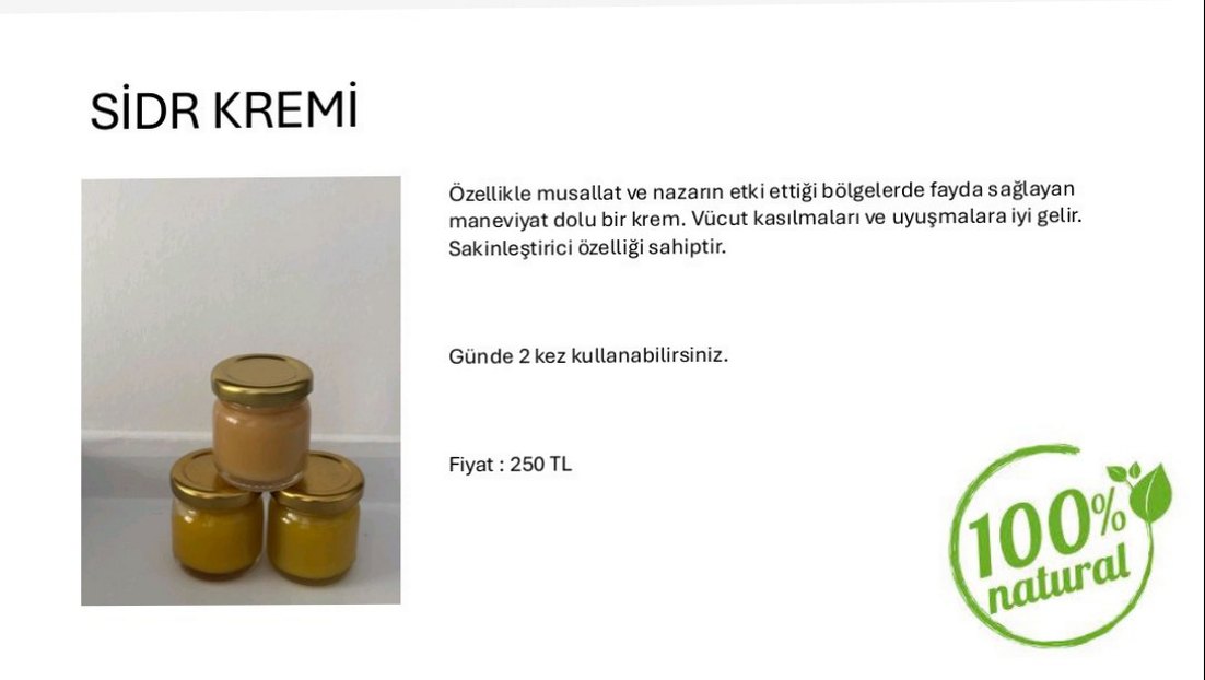 Diger Sıdr Kremi - Özel Karışım - Görsel 3