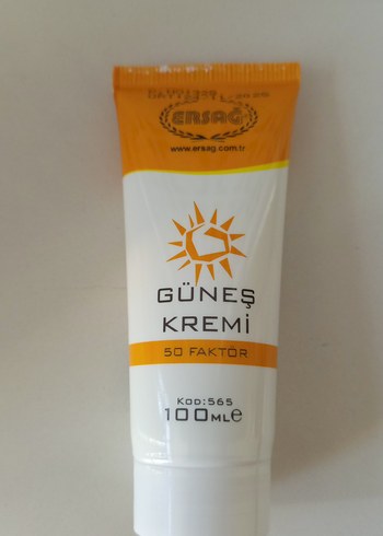 Ersağ Güneş Kremi 50 faktör 100 ml - Görsel 2