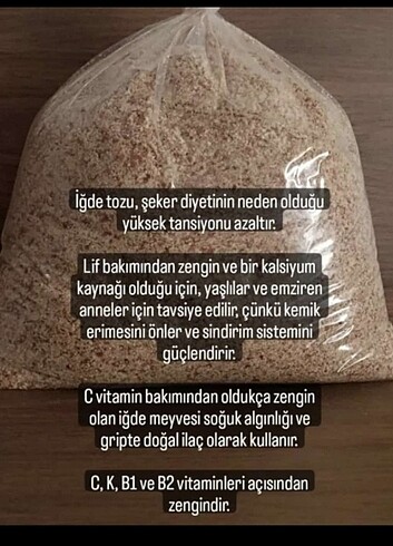 Beden İğde tozu