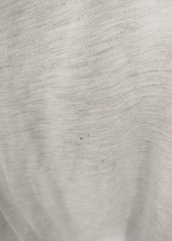 m Beden gri Renk Düğmeli Kısa Kollu Gri Erkek Polo Tişört