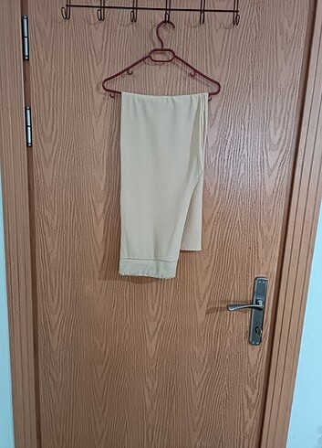 l Beden Bayan pantolonlu üçlü takım
