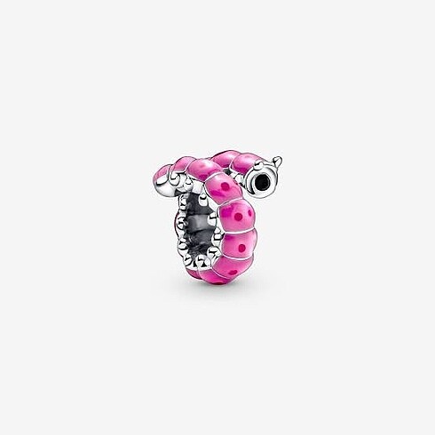pembe tırtıl charm