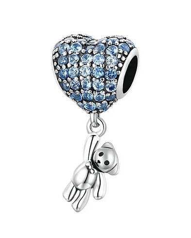 mavi ayıcık charm