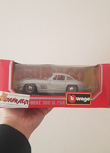 Burago mercedes benz 1:24 - Görsel 7